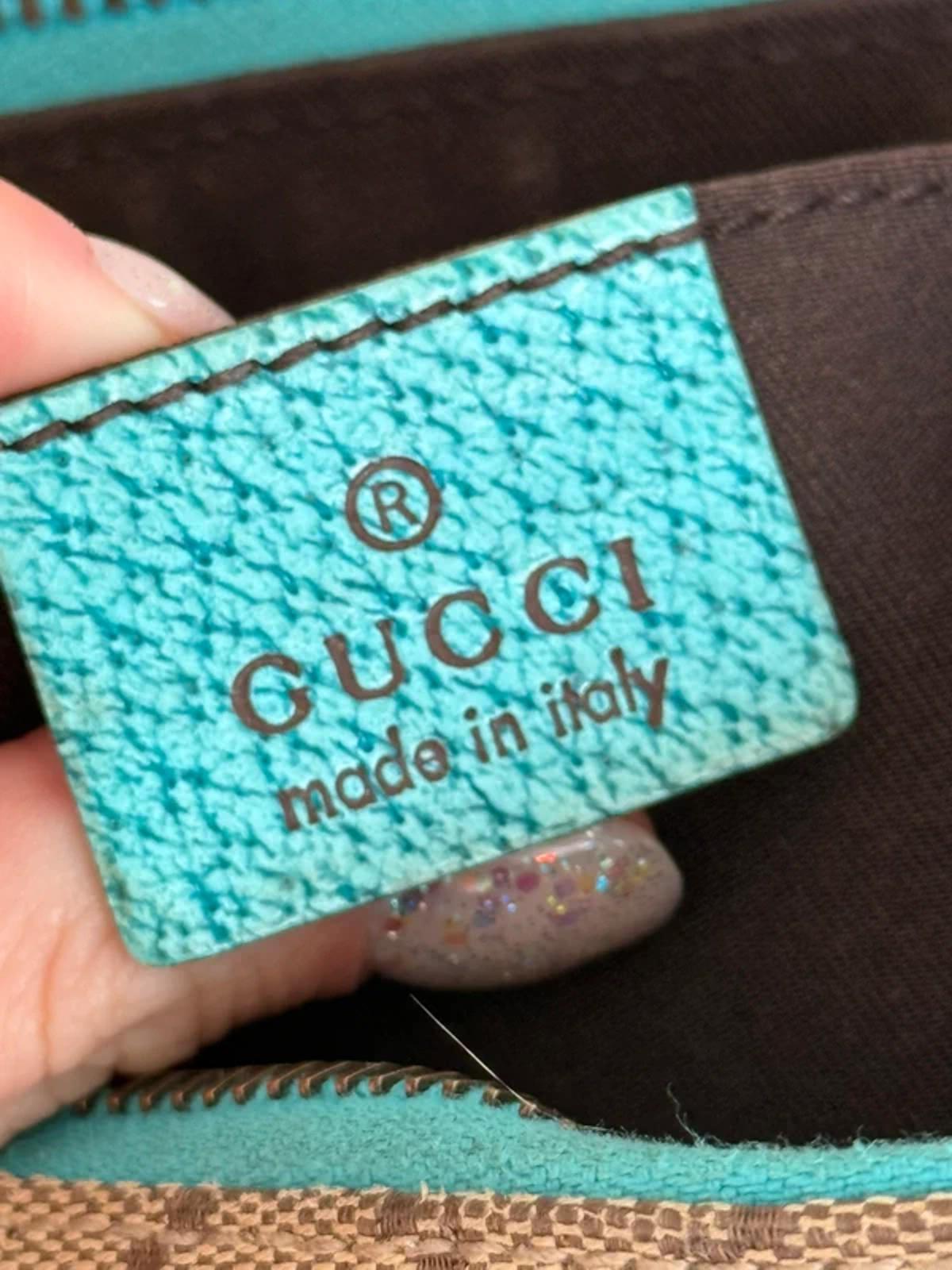Gucci GG Monogram Nailhead Pochette
