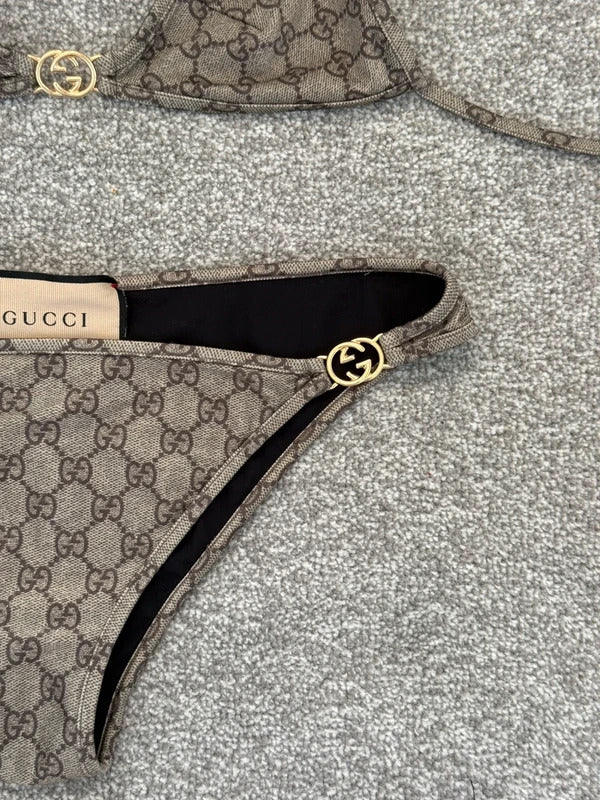 Gucci GG monogram bikini set