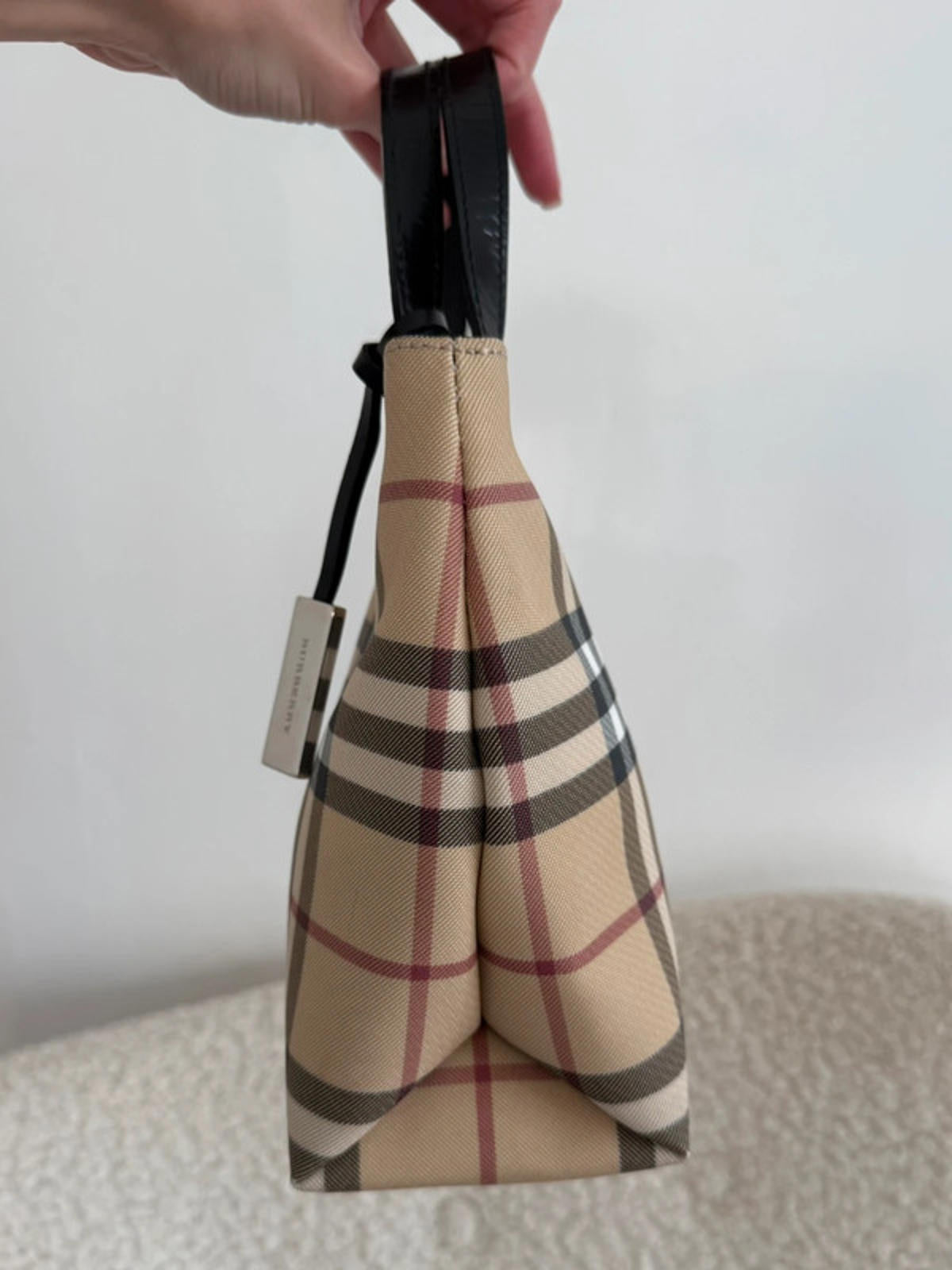 Burberry Nova Check Mini Tote