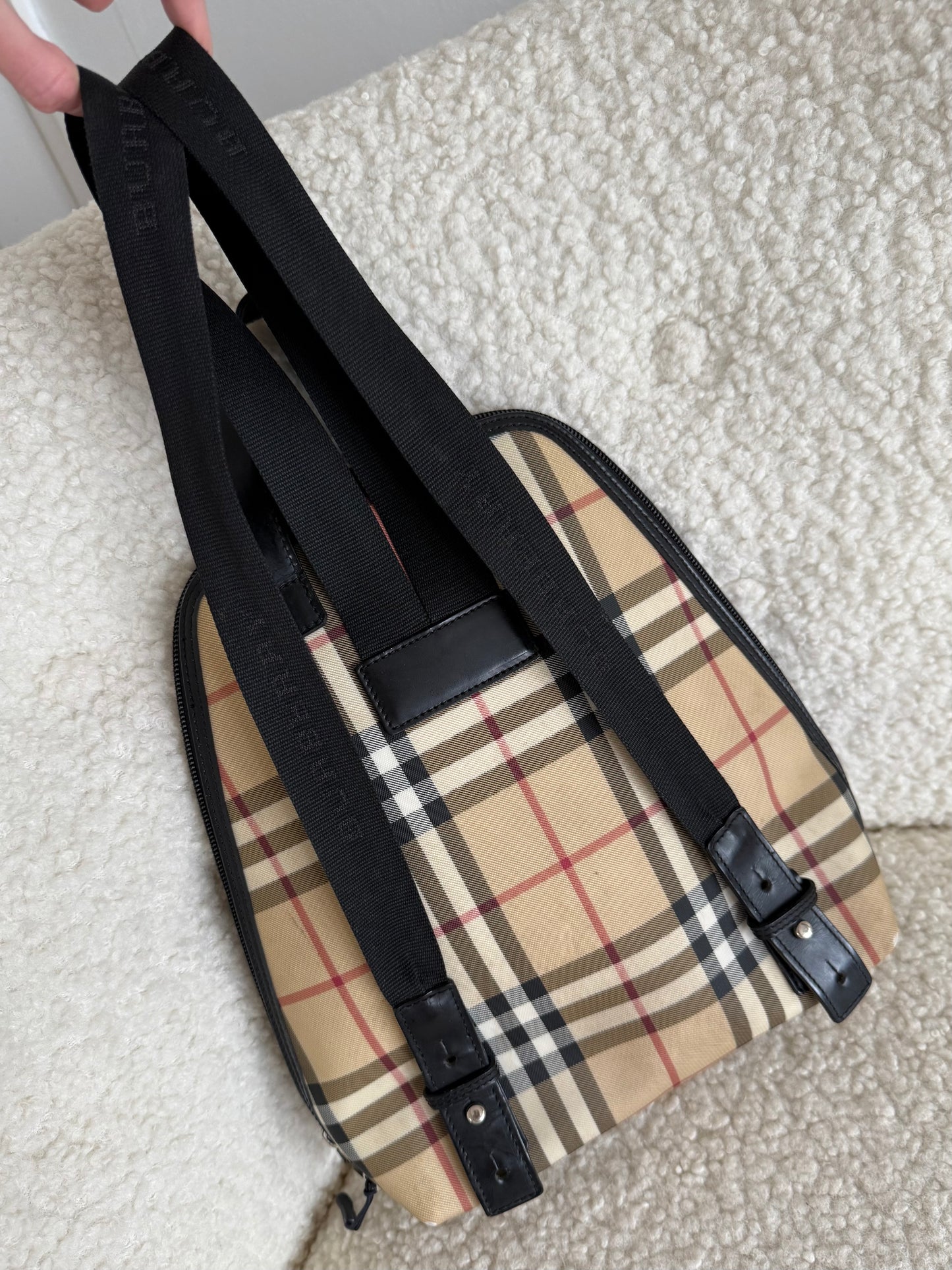 Burberry Nova check backpack