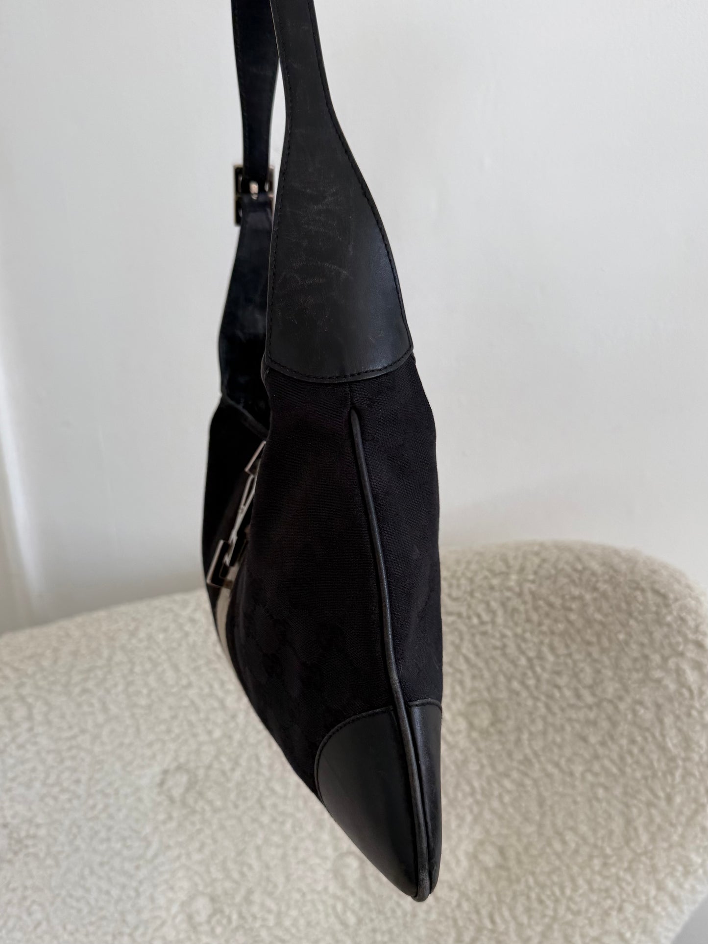 Gucci Jackie GG Canvas Shoulder Bag