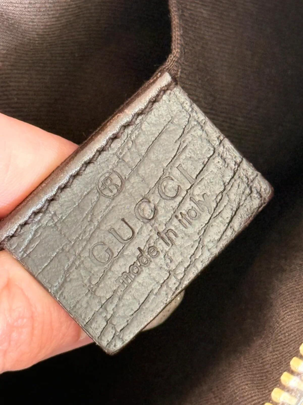 Gucci GG Canvas Sherry Line Mini Shoulder Bag