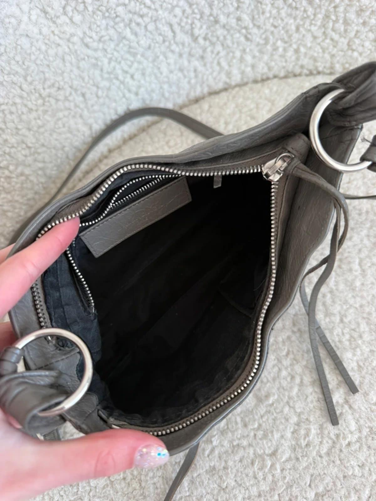 Balenciaga City Mini Crossbody Bag Grey
