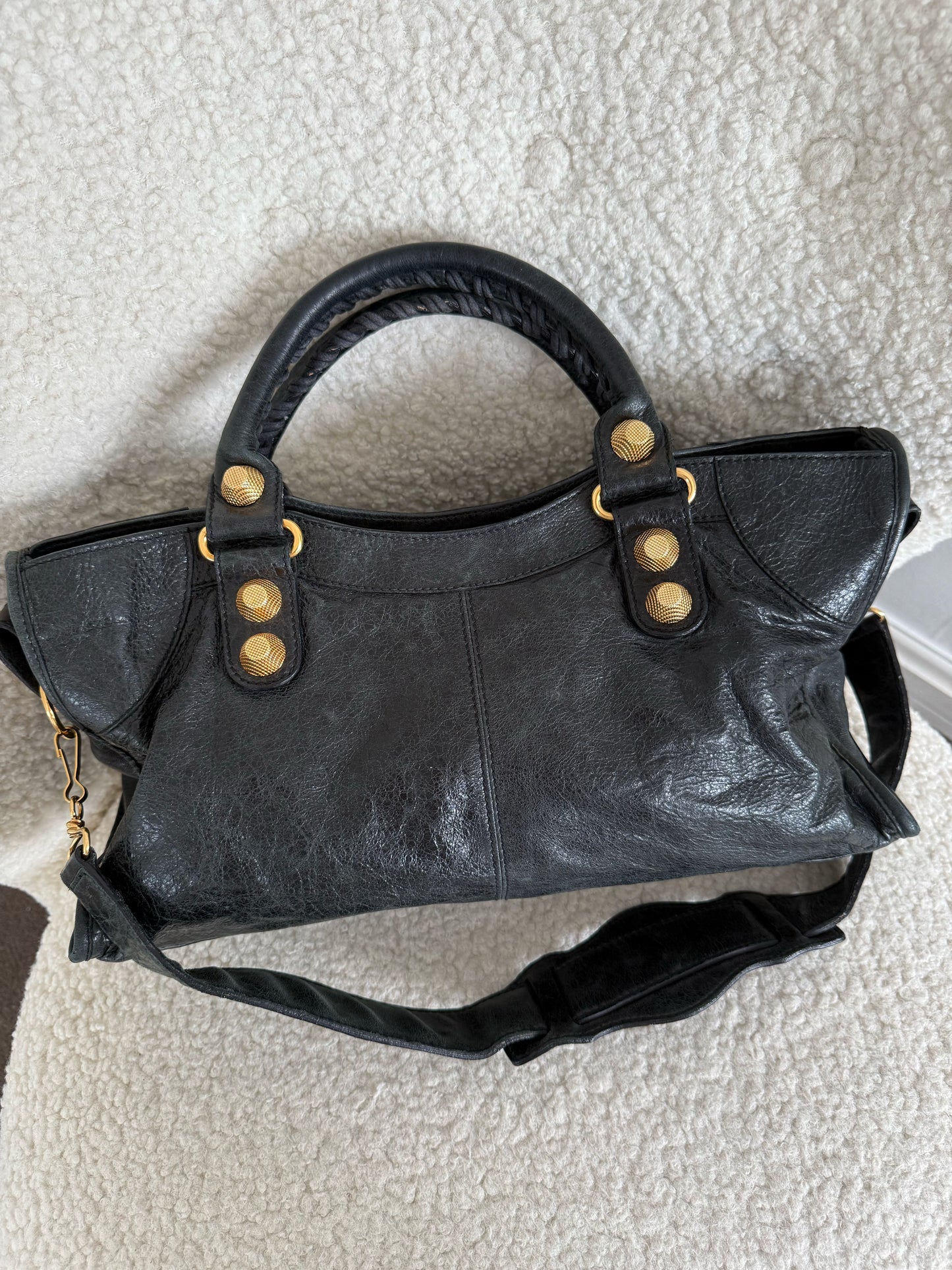 Balenciaga City Leather Shoulder Bag