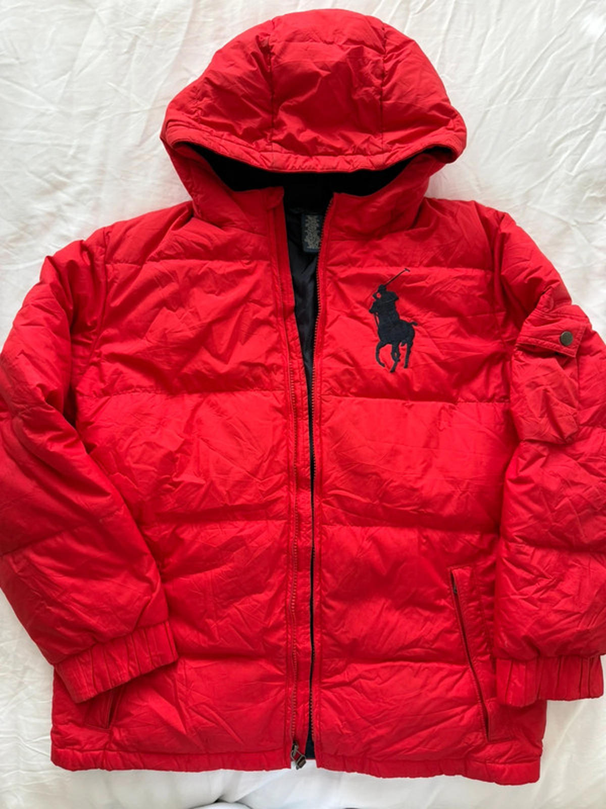 Ralph Lauren Red Puffer Jacket