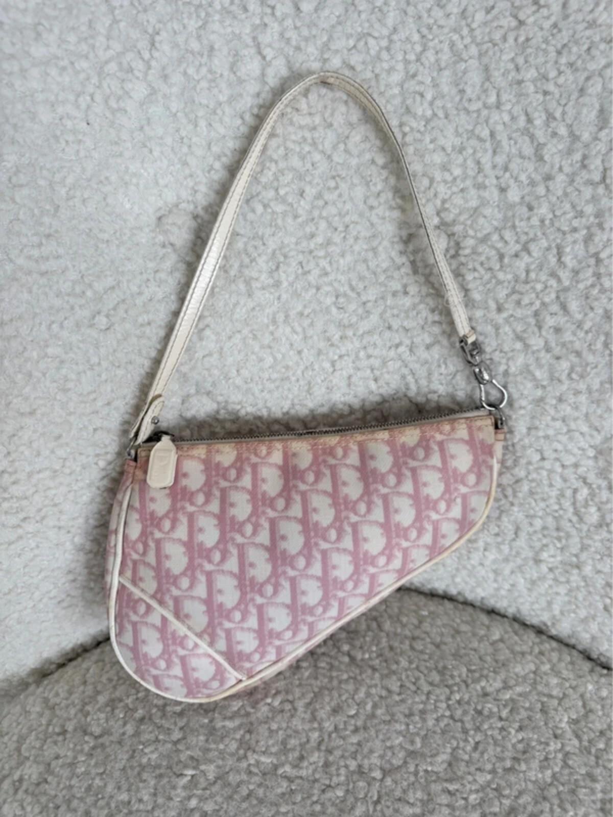 Christian Dior Pink Monogram Pochette
