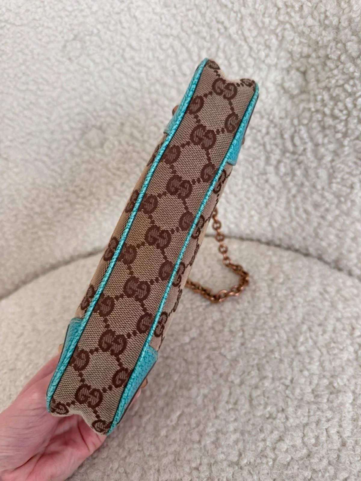 Gucci GG Monogram Nailhead Pochette