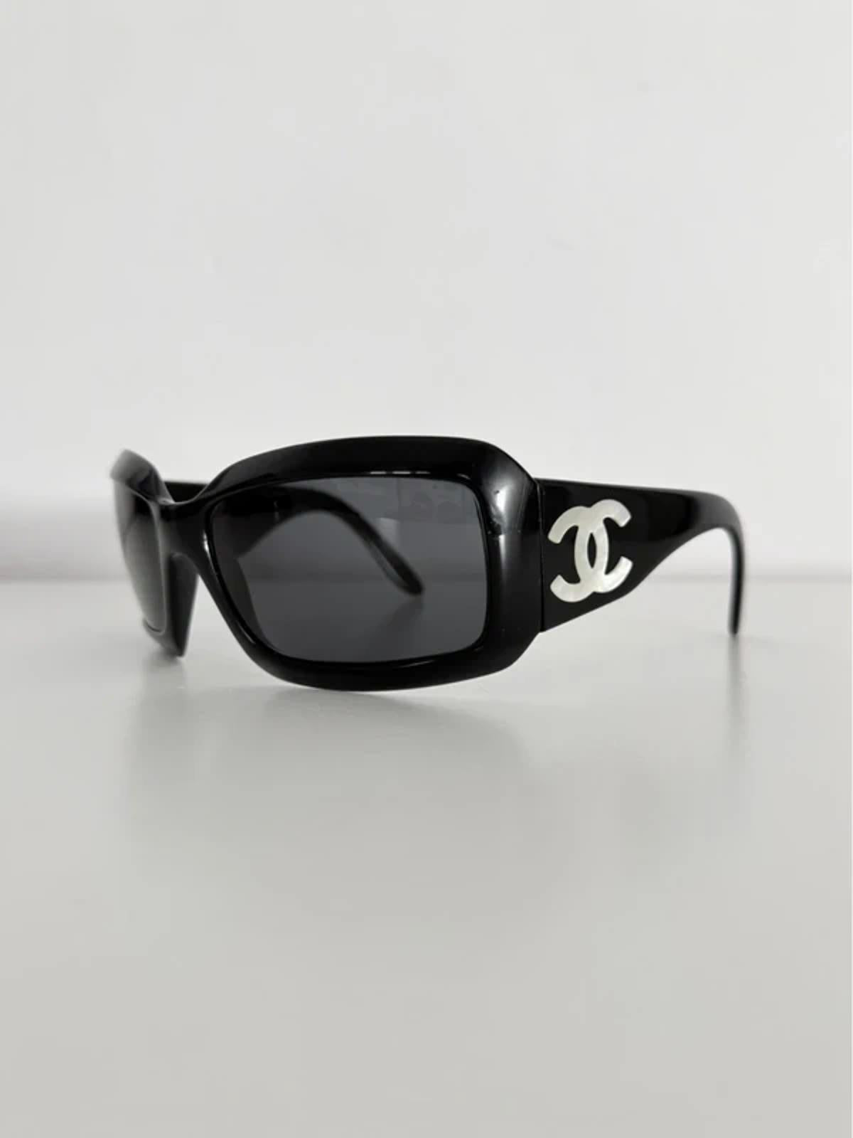 Chanel mother of pearl sunglasses