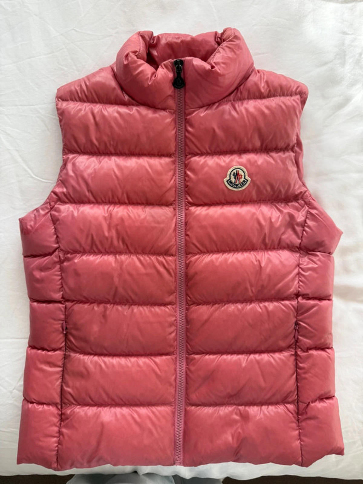 Moncler Ghany Gilet – Dusty Pink