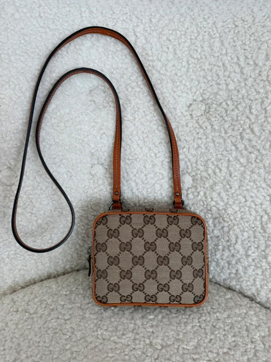 Gucci GG Canvas Mini Crossbody Bag