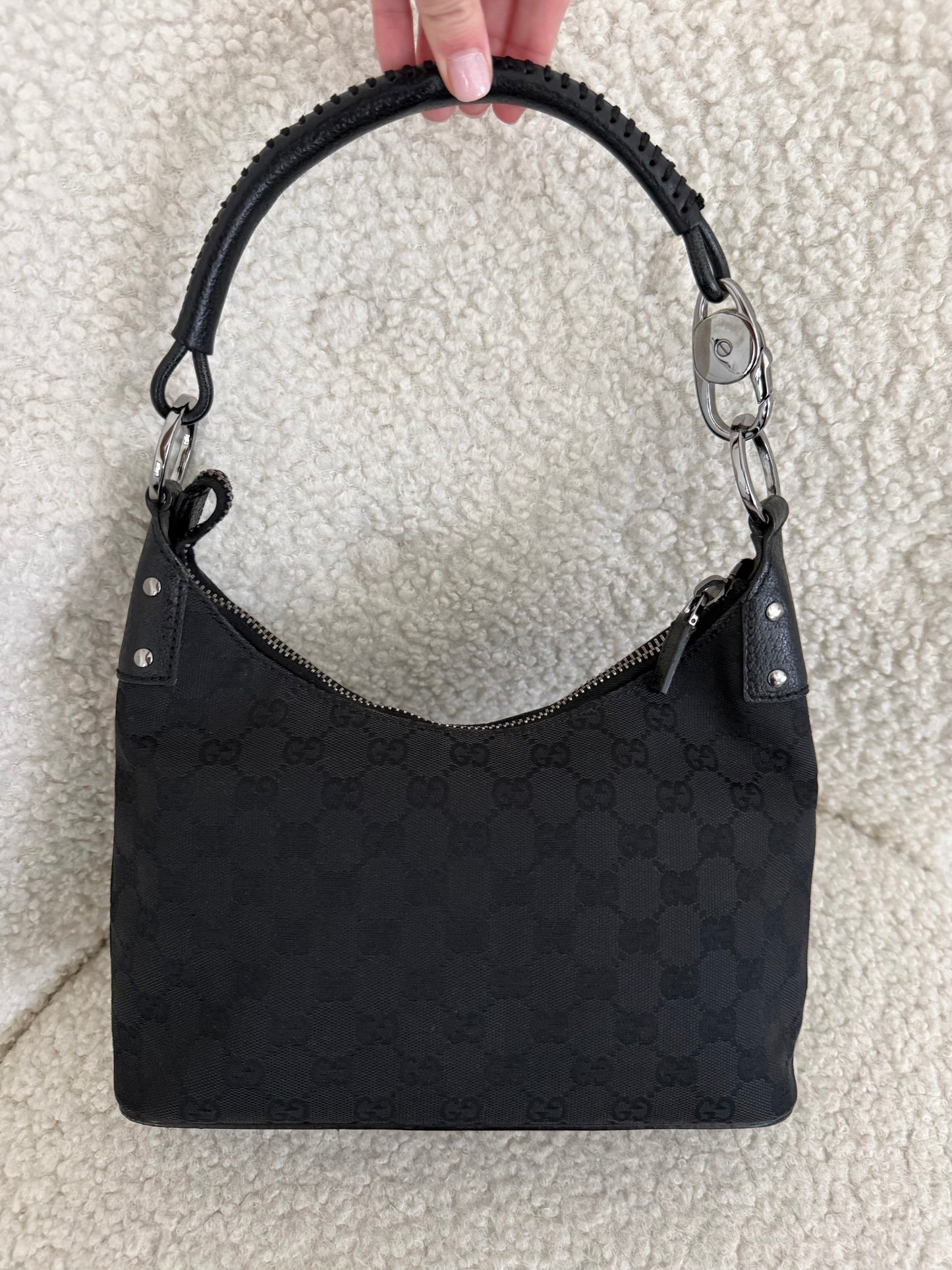 Gucci GG canvas shoulder bag