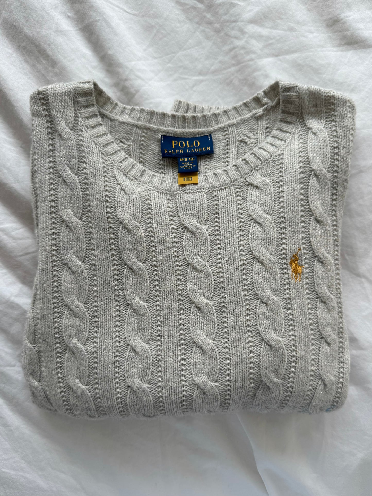 Ralph Lauren grey knit