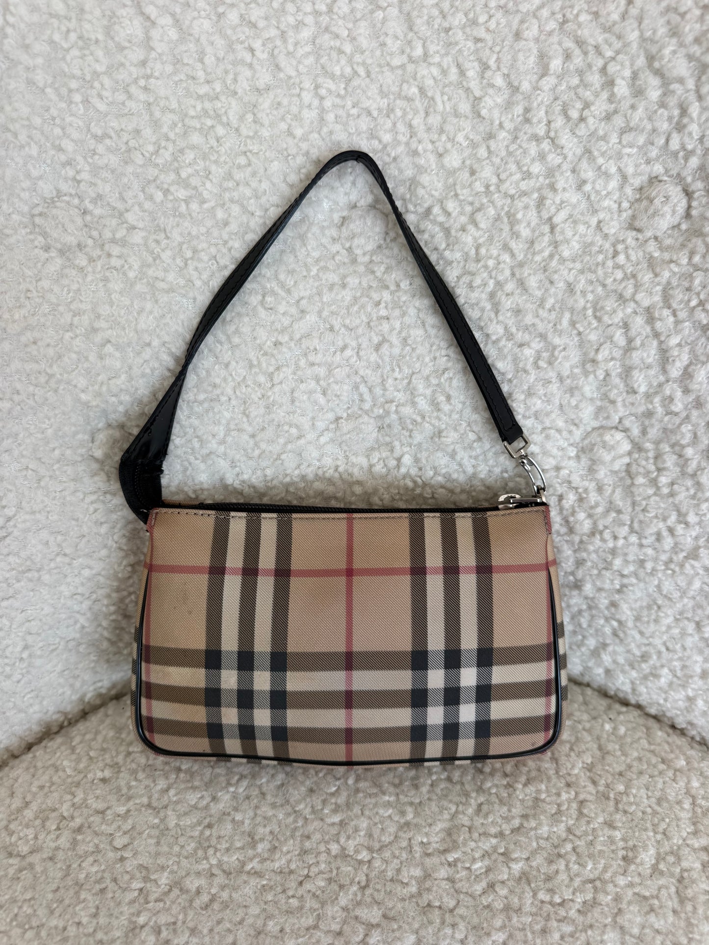 Vintage Burberry Nova Check Pochette