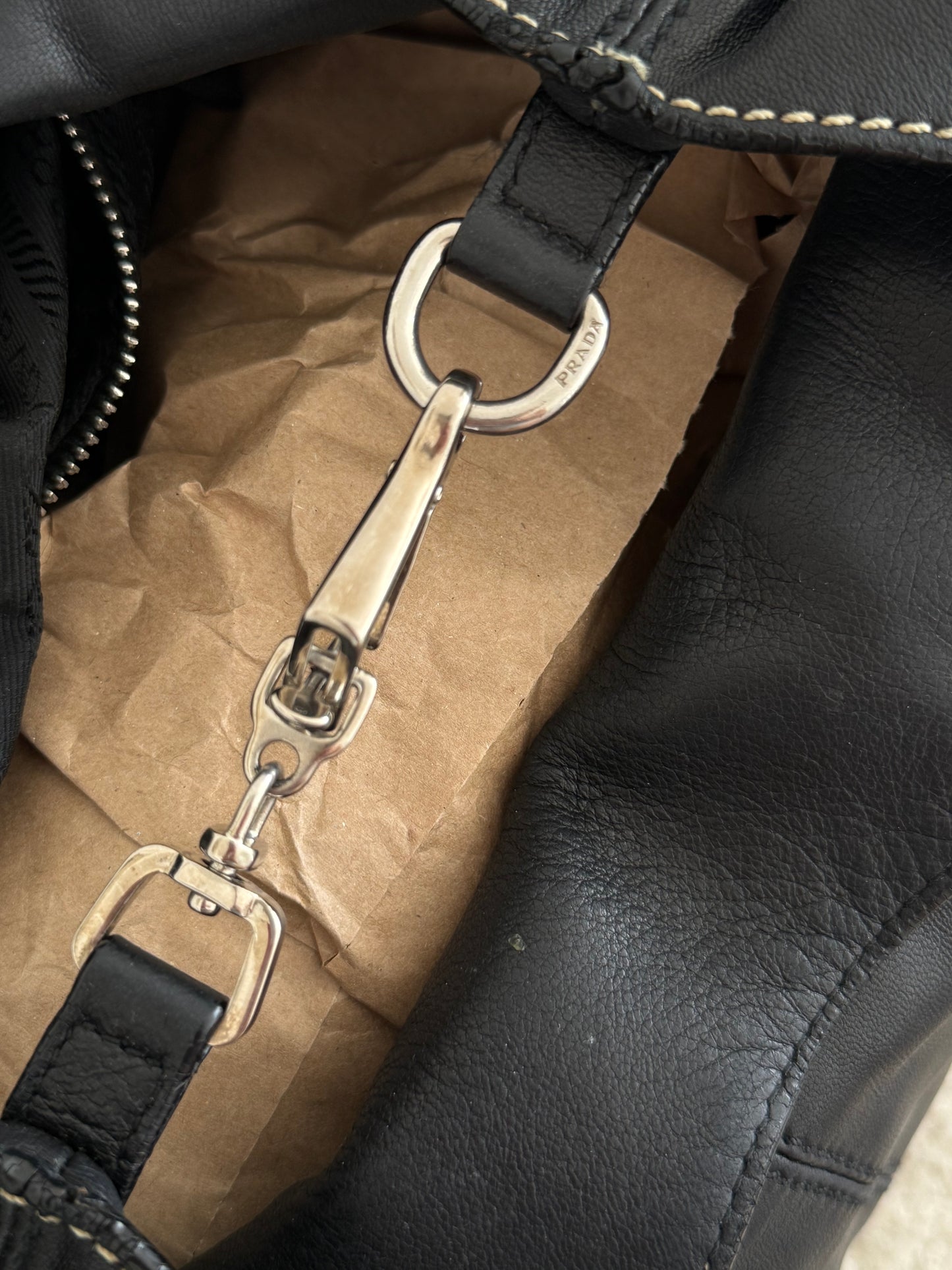 Prada Leather Shoulder Bag