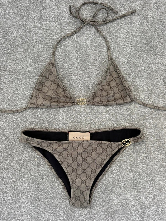 Gucci GG monogram bikini set
