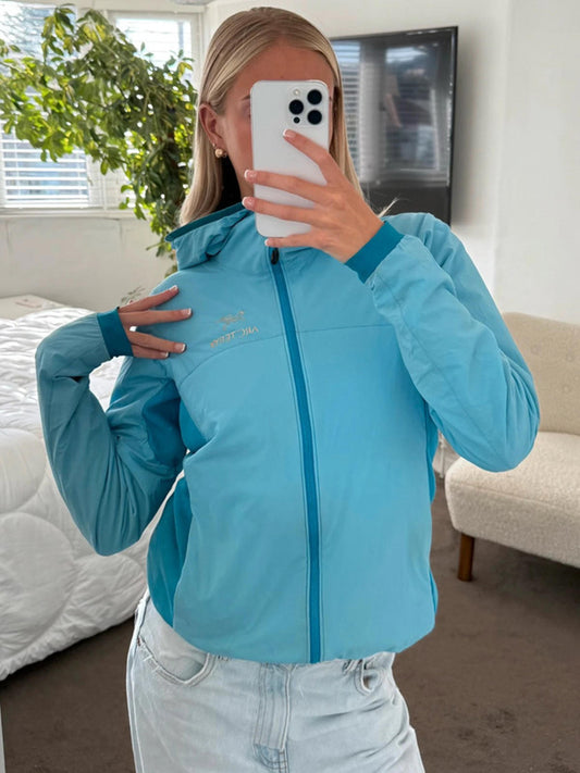 Arc’teryx Women’s Sky Blue Hooded Jacket