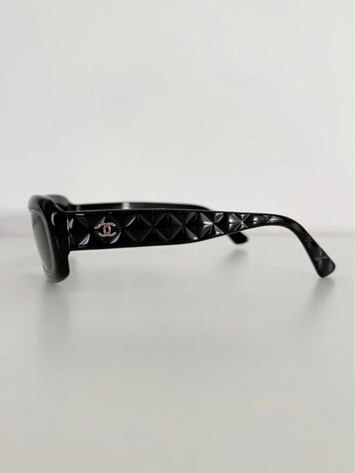 Chanel black sunglasses