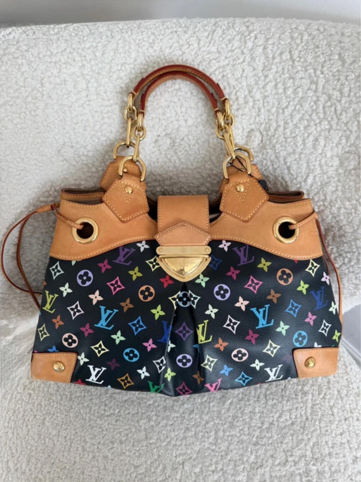 Louis Vuitton Monogram Multicolor Ursula Bag Black