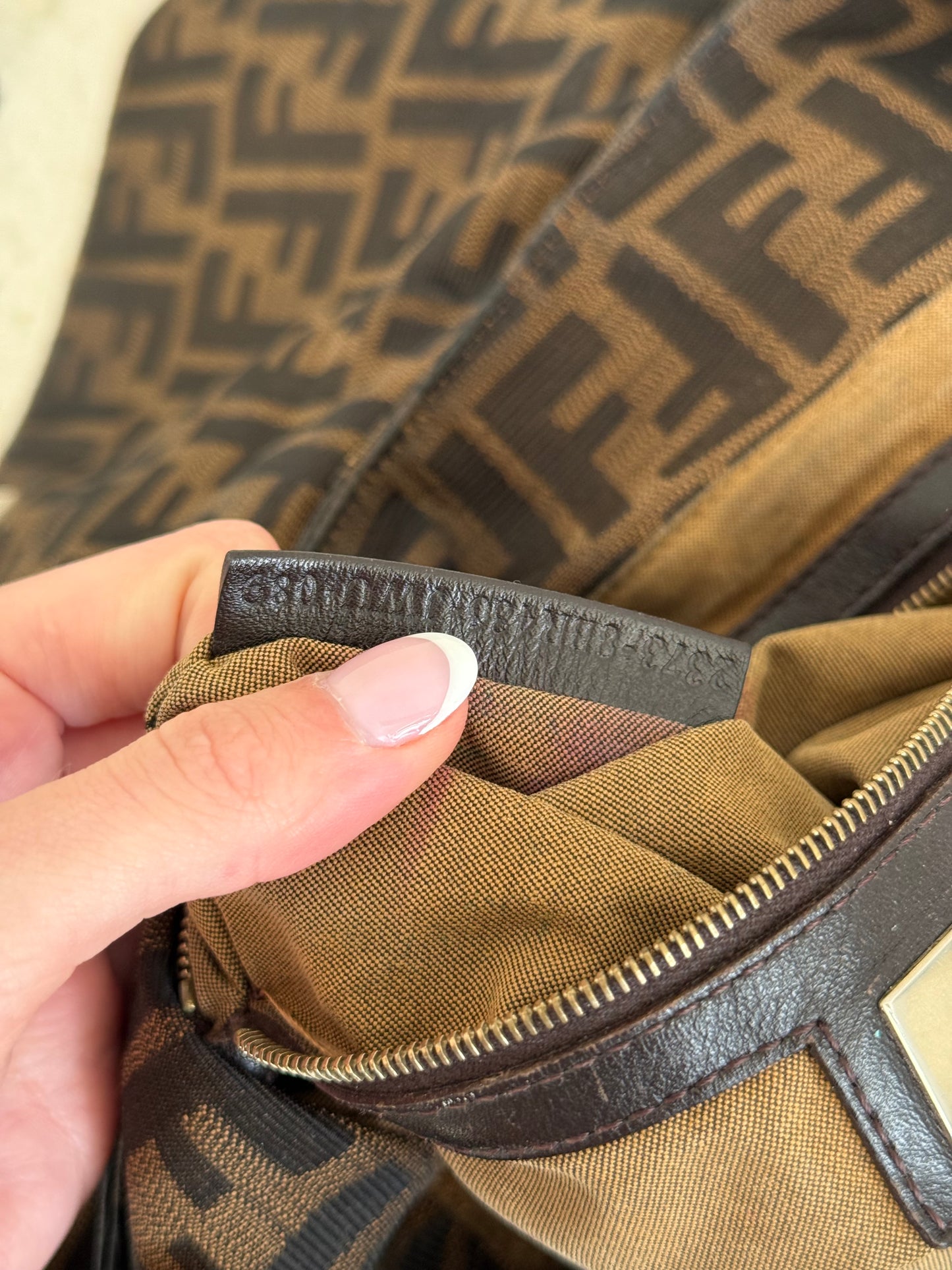 Fendi Zucca Chef Hobo – Medium