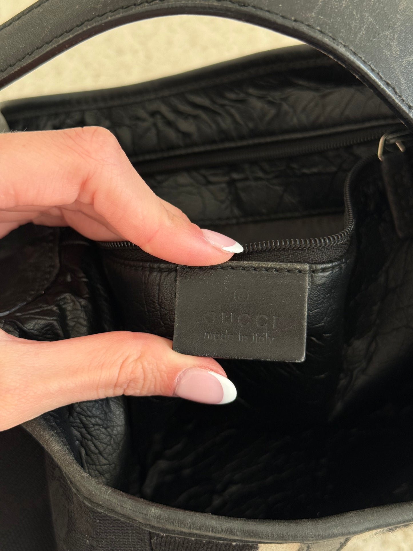 Gucci Jackie GG Canvas Shoulder Bag
