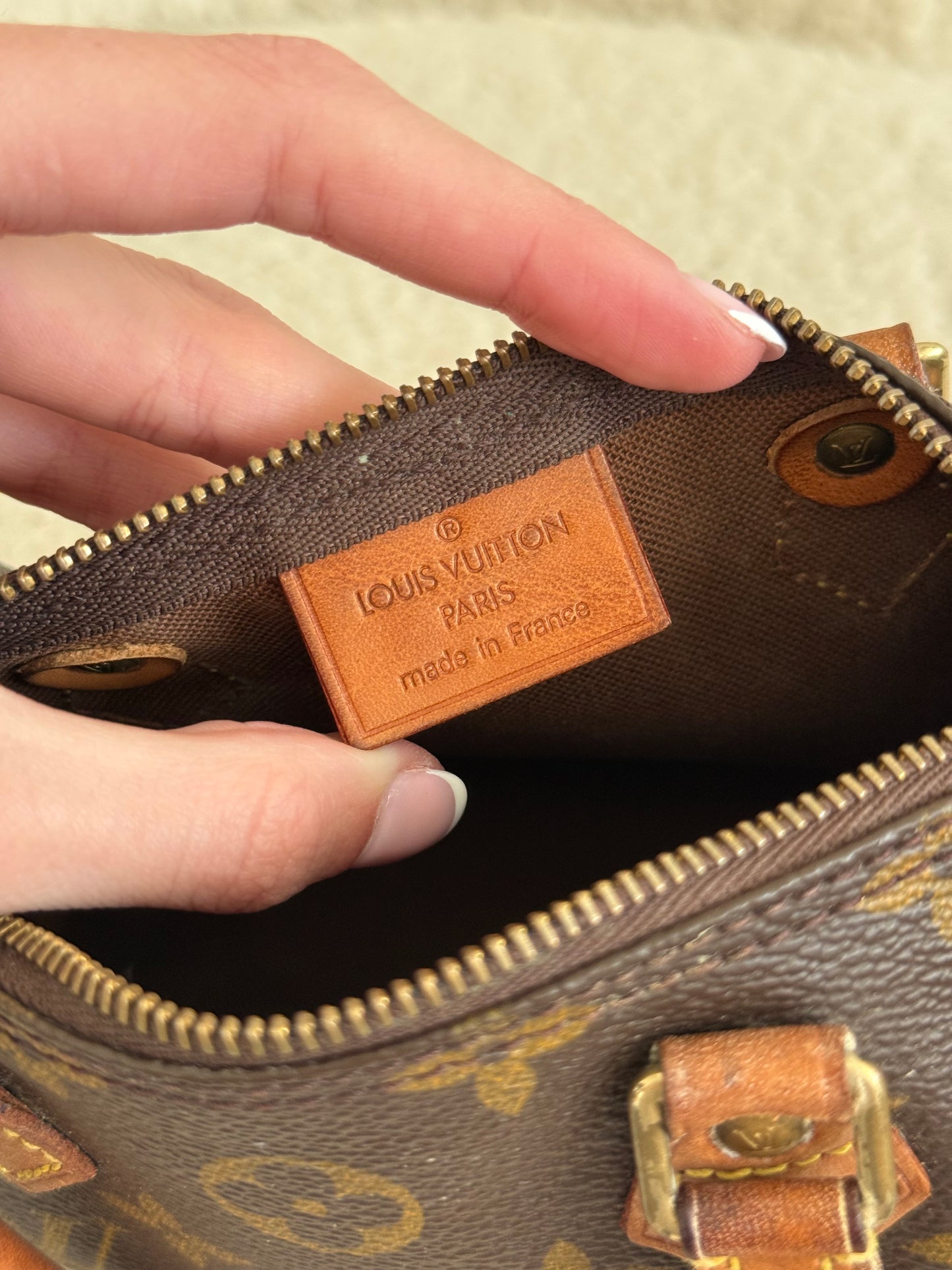 Louis Vuitton Nano Speedy