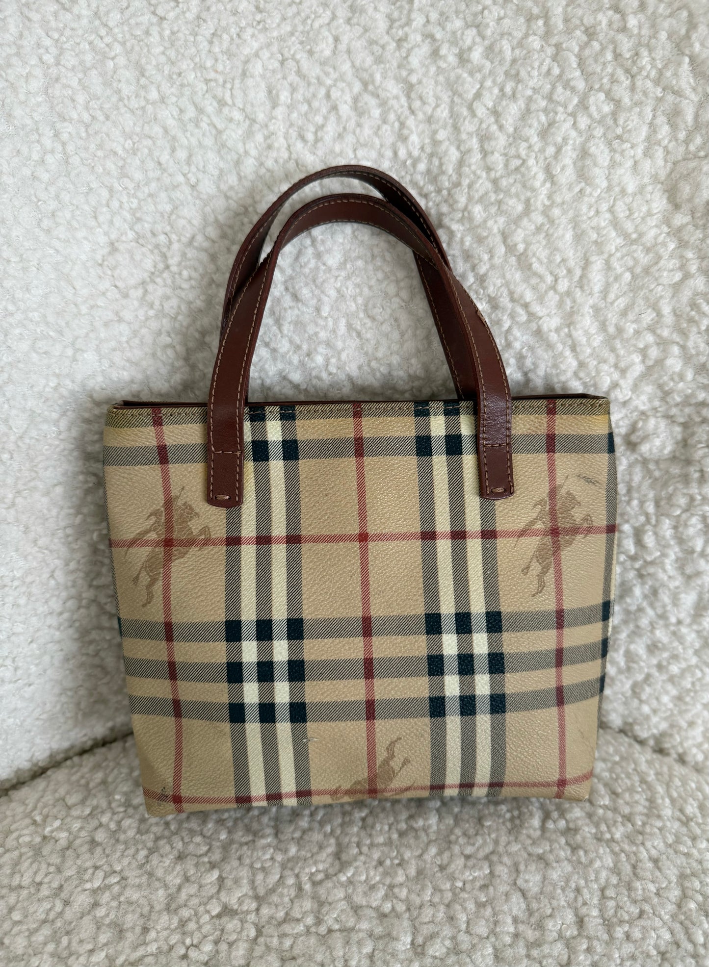 Burberry haymaker mini tote