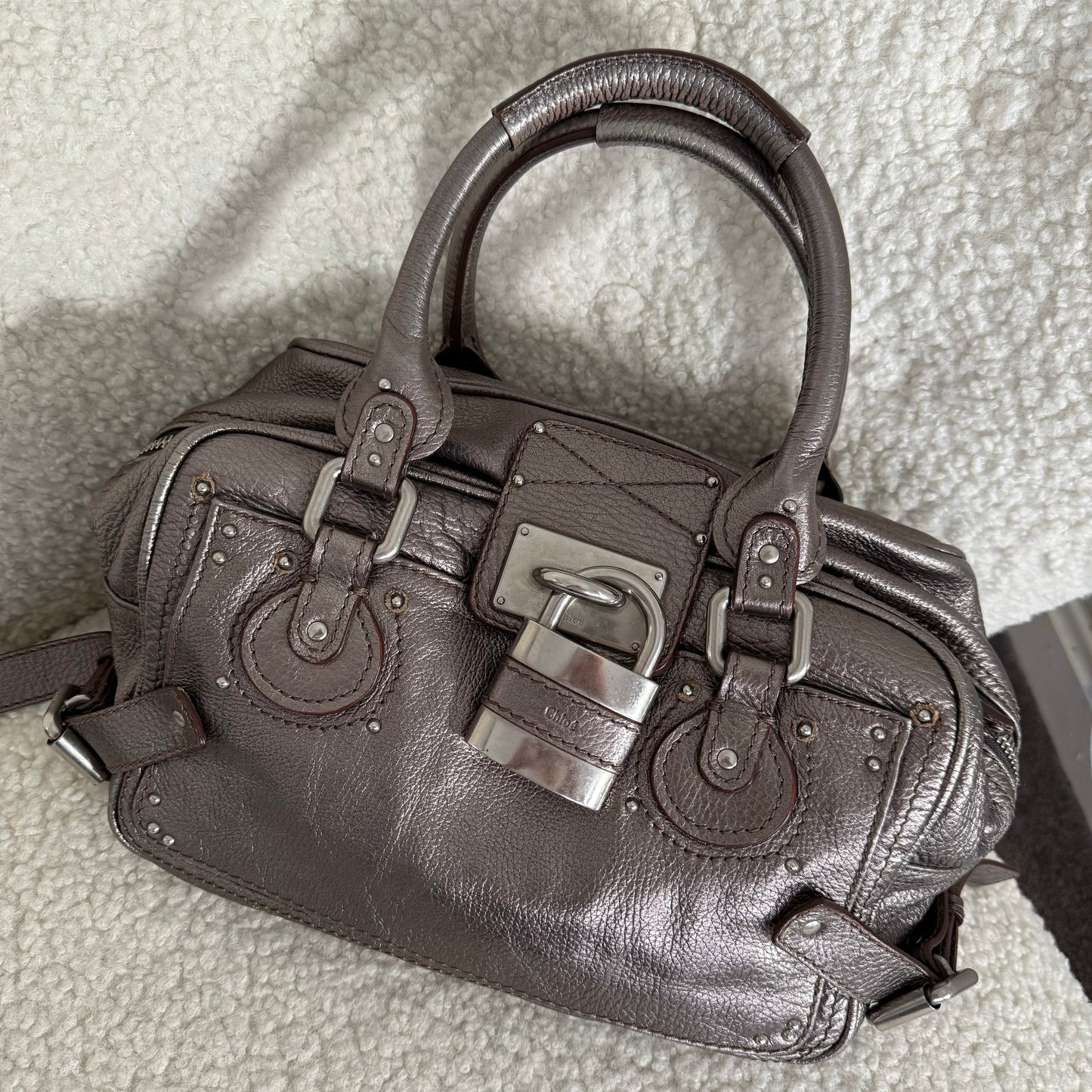 Chloé Paddington pad lock bag