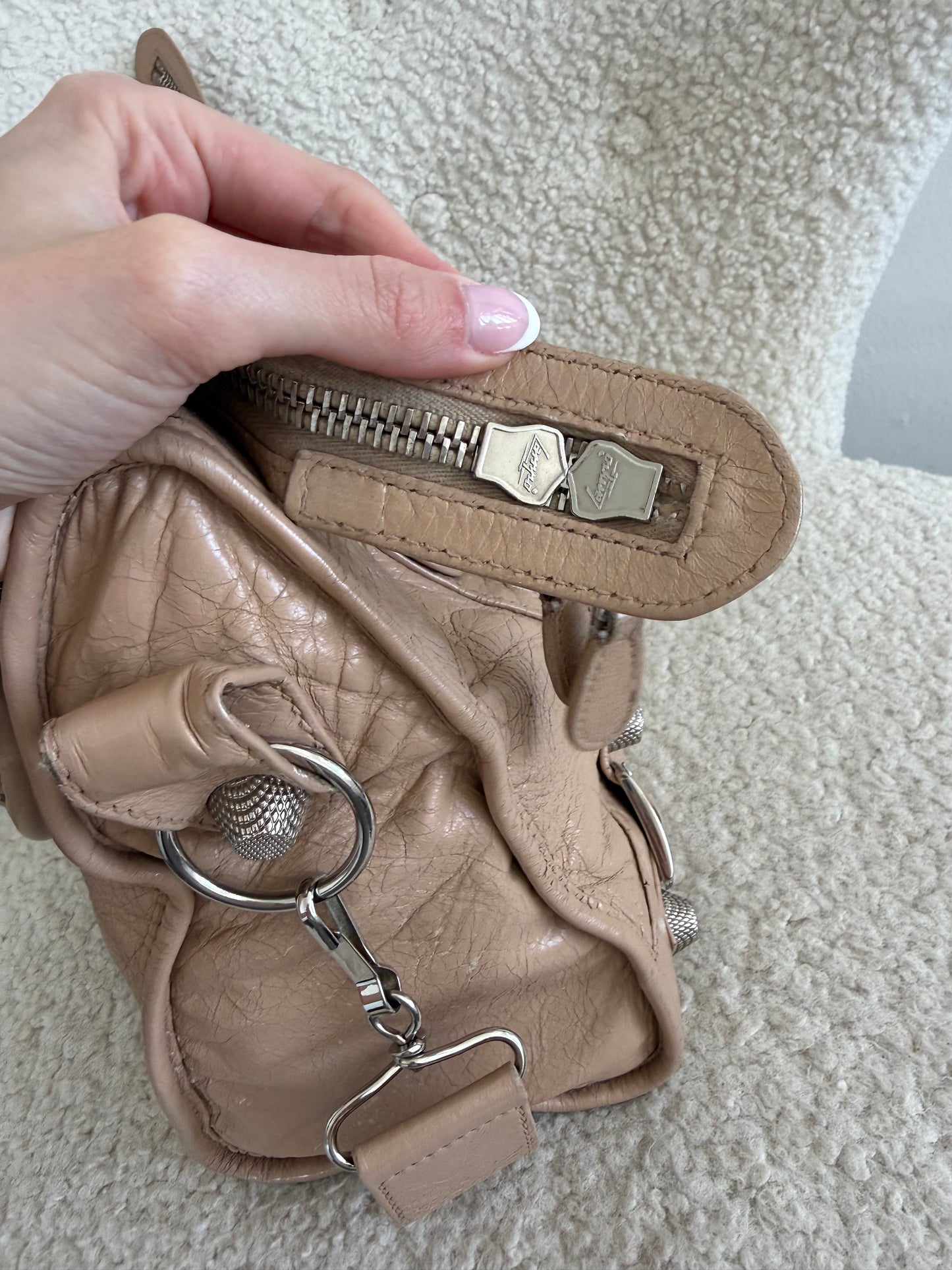 Balenciaga Le City Handbag – Beige