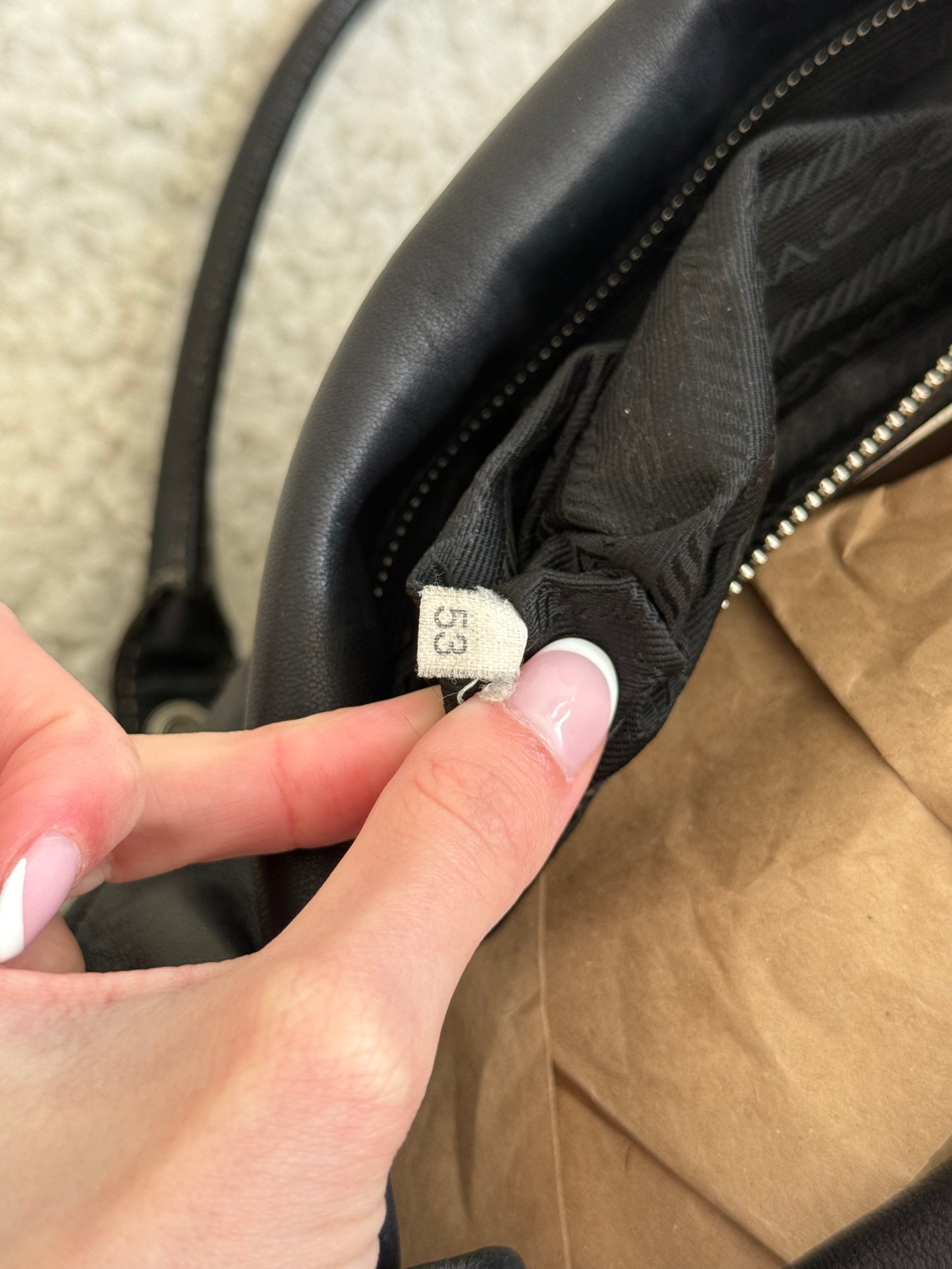 Prada Leather Shoulder Bag