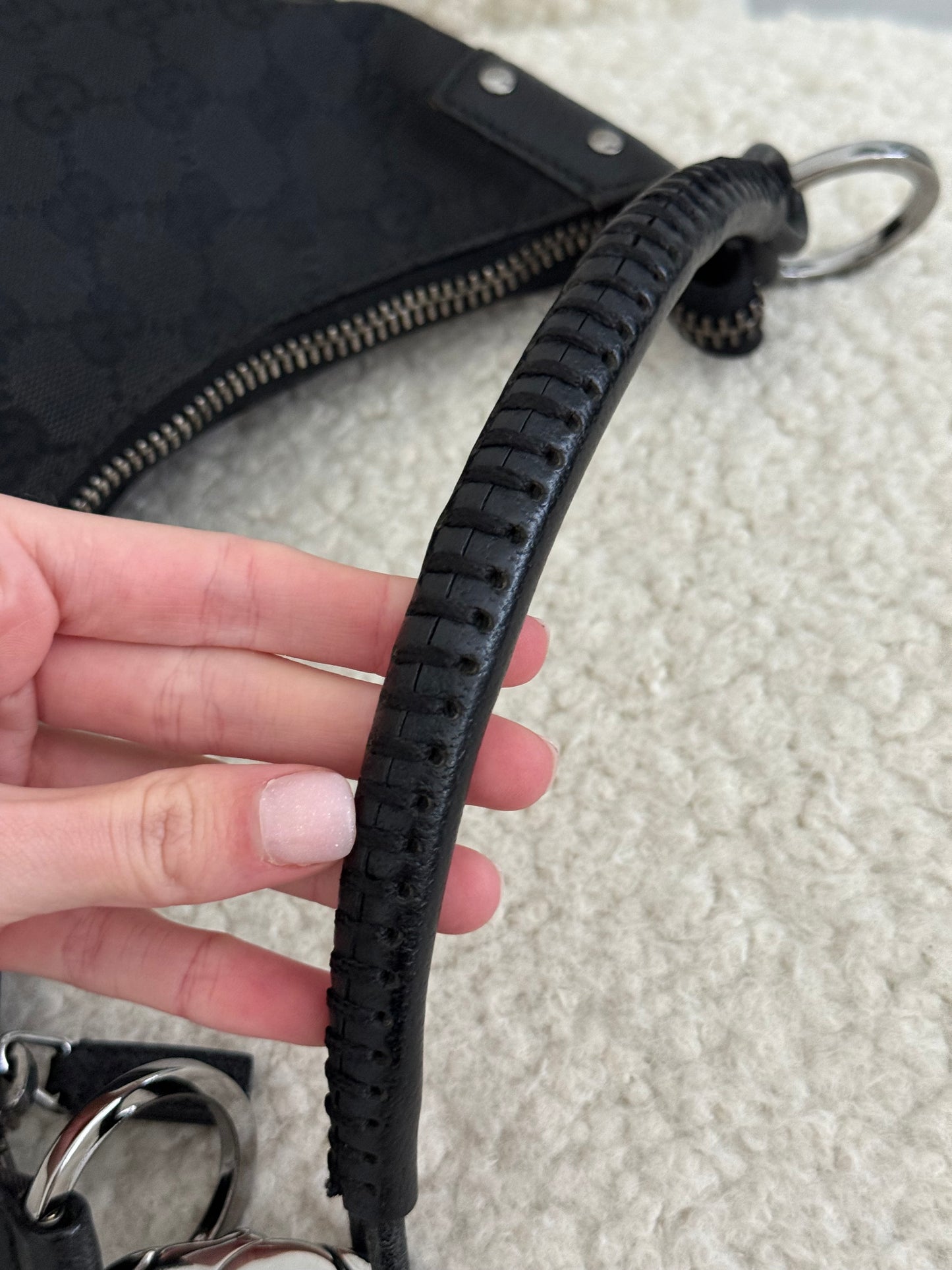 Gucci GG canvas shoulder bag