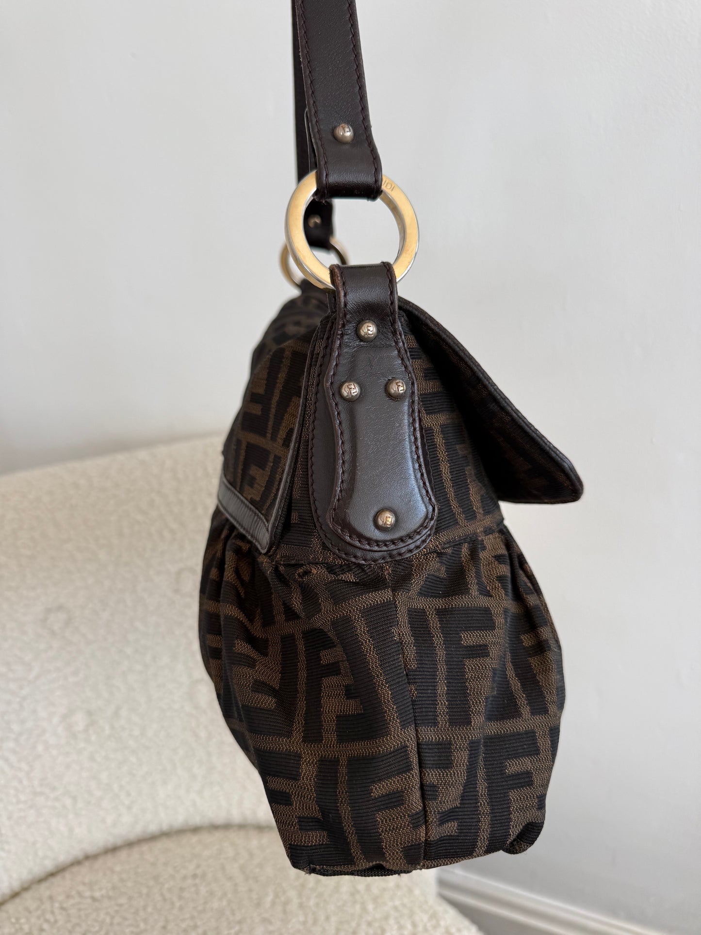 Fendi Zucca Chef Hobo – Medium