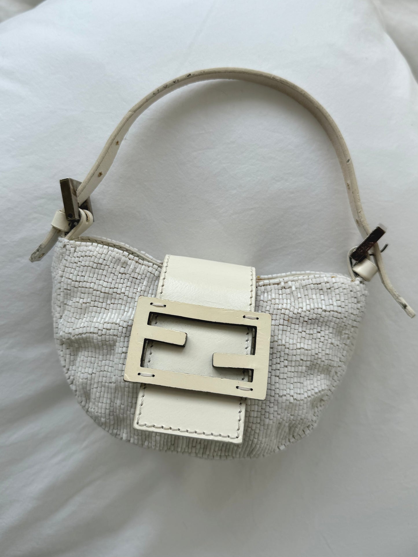 Fendi sequin Mini Crossiant bag