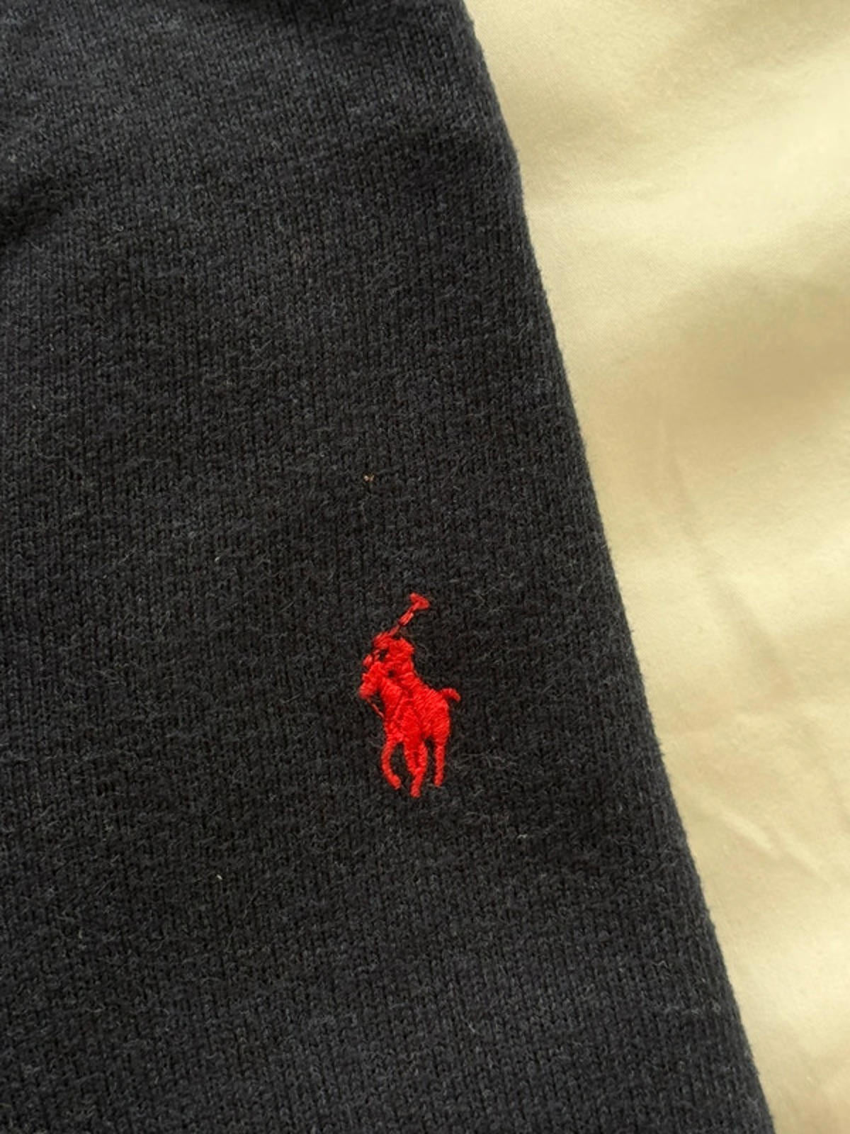 Polo Ralph Lauren Navy V-Neck Knit