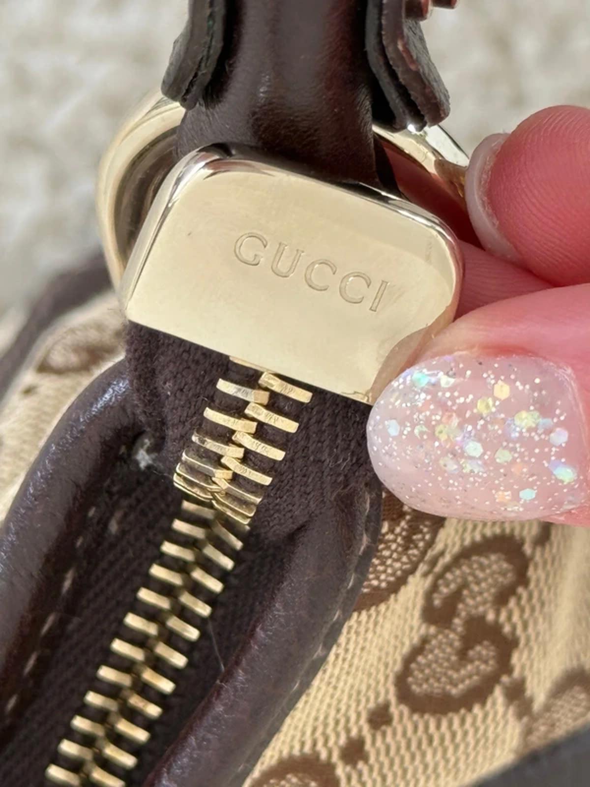 Gucci Abbey D-Ring Small Shoulder Bag GG Canvas