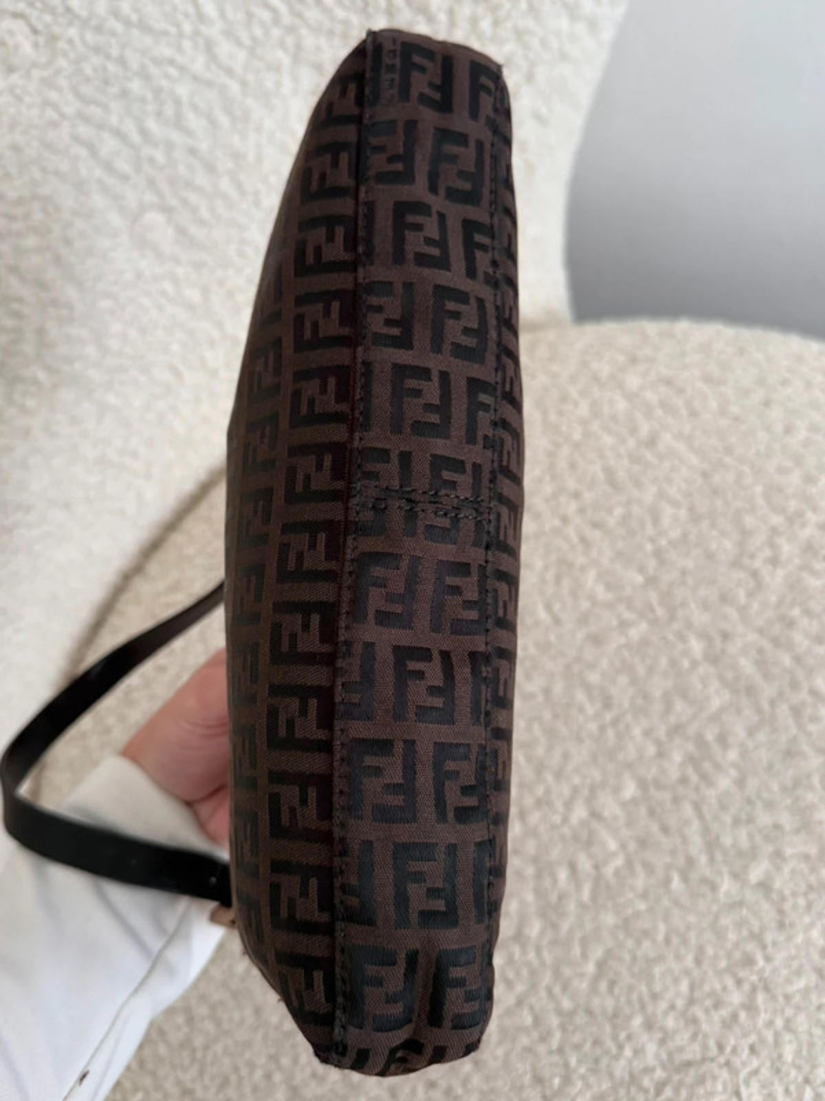 Fendi Zucca monogram shoulder bag