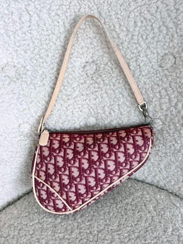 dior saddle pochette shoulder bag
