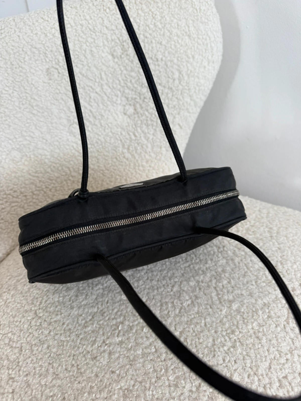 Prada black tessuto nylon bag