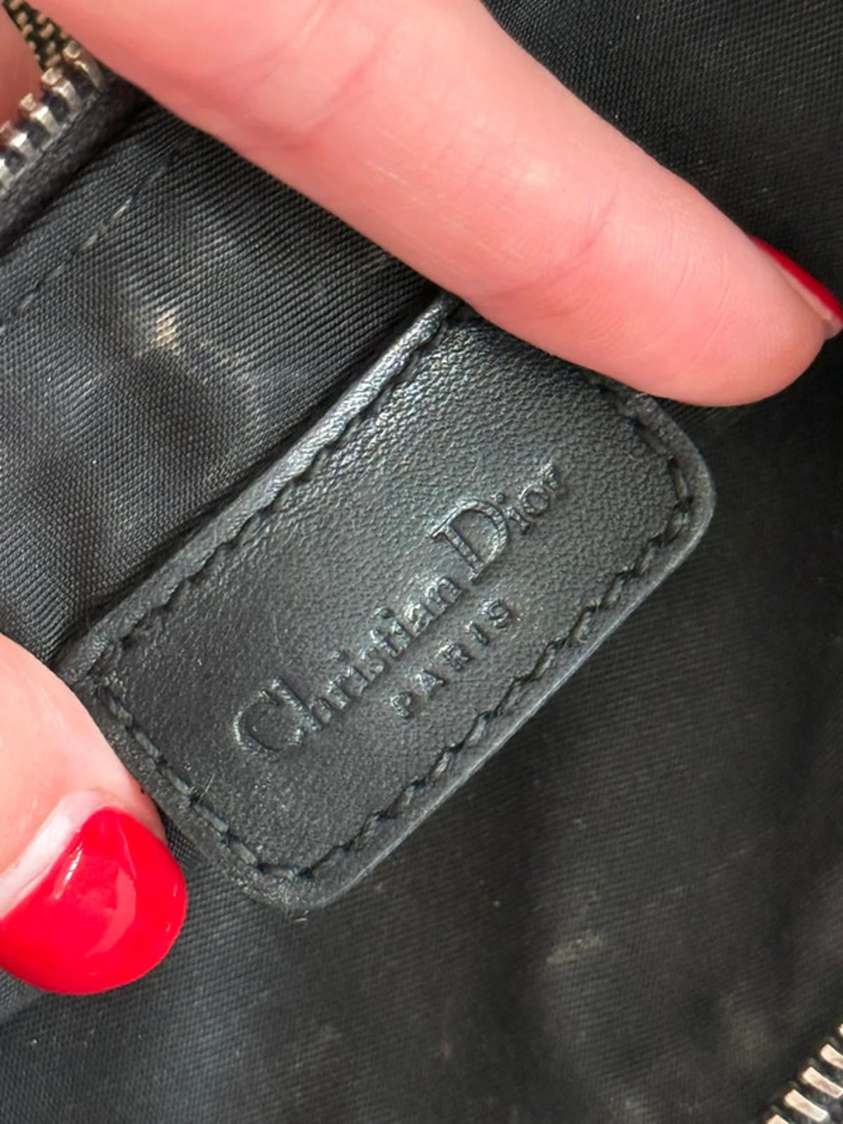 Christian Dior monogram saddle shoulder bag