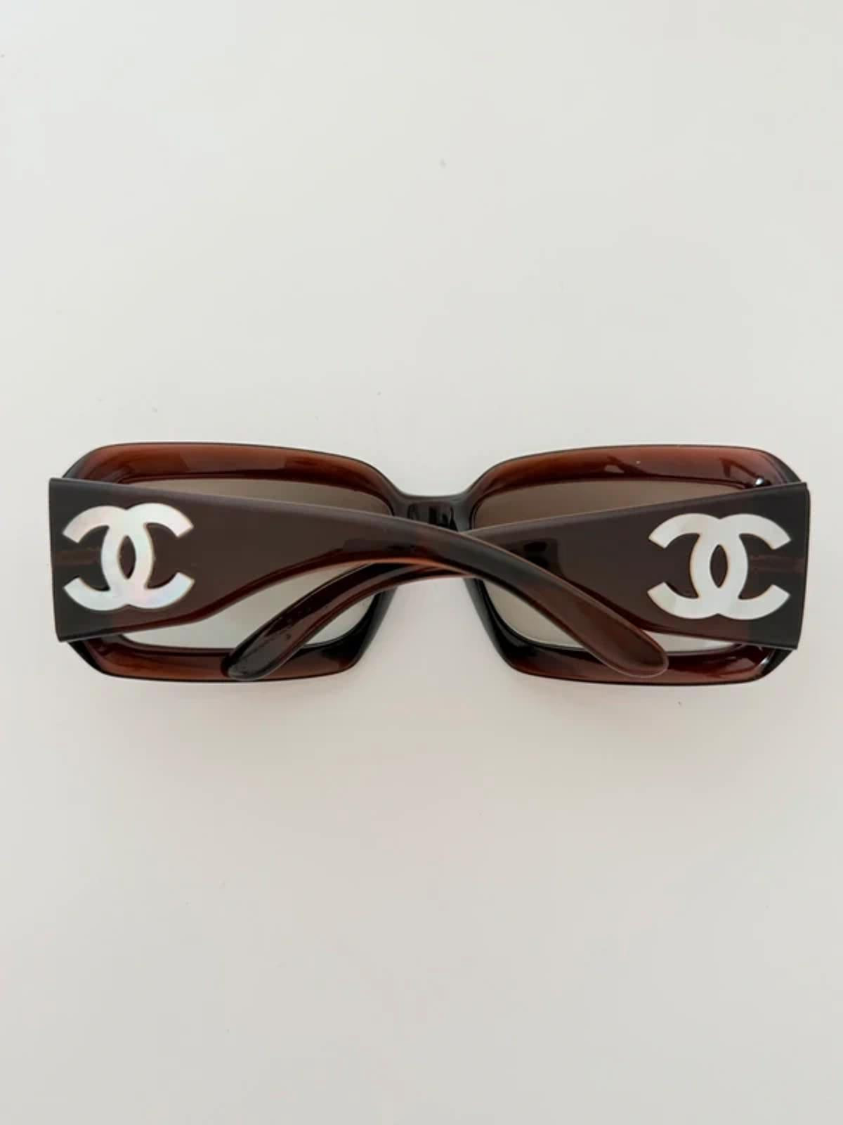 Chanel rectangular sunglasses