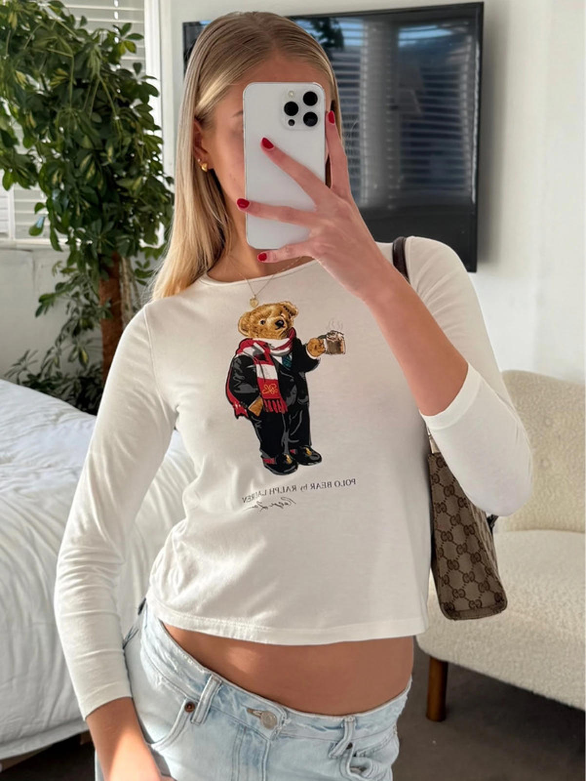 Polo Bear by Ralph Lauren long-sleeve tee