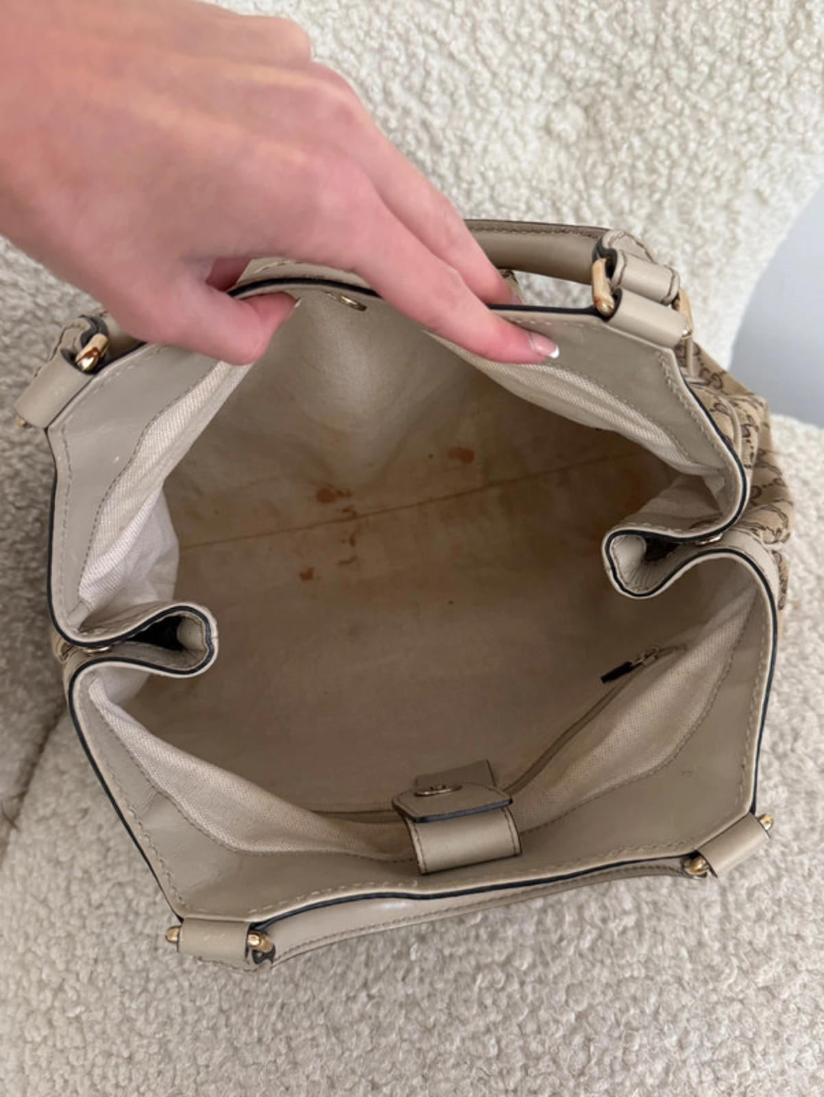 Gucci Sukey Medium GG Canvas Tote