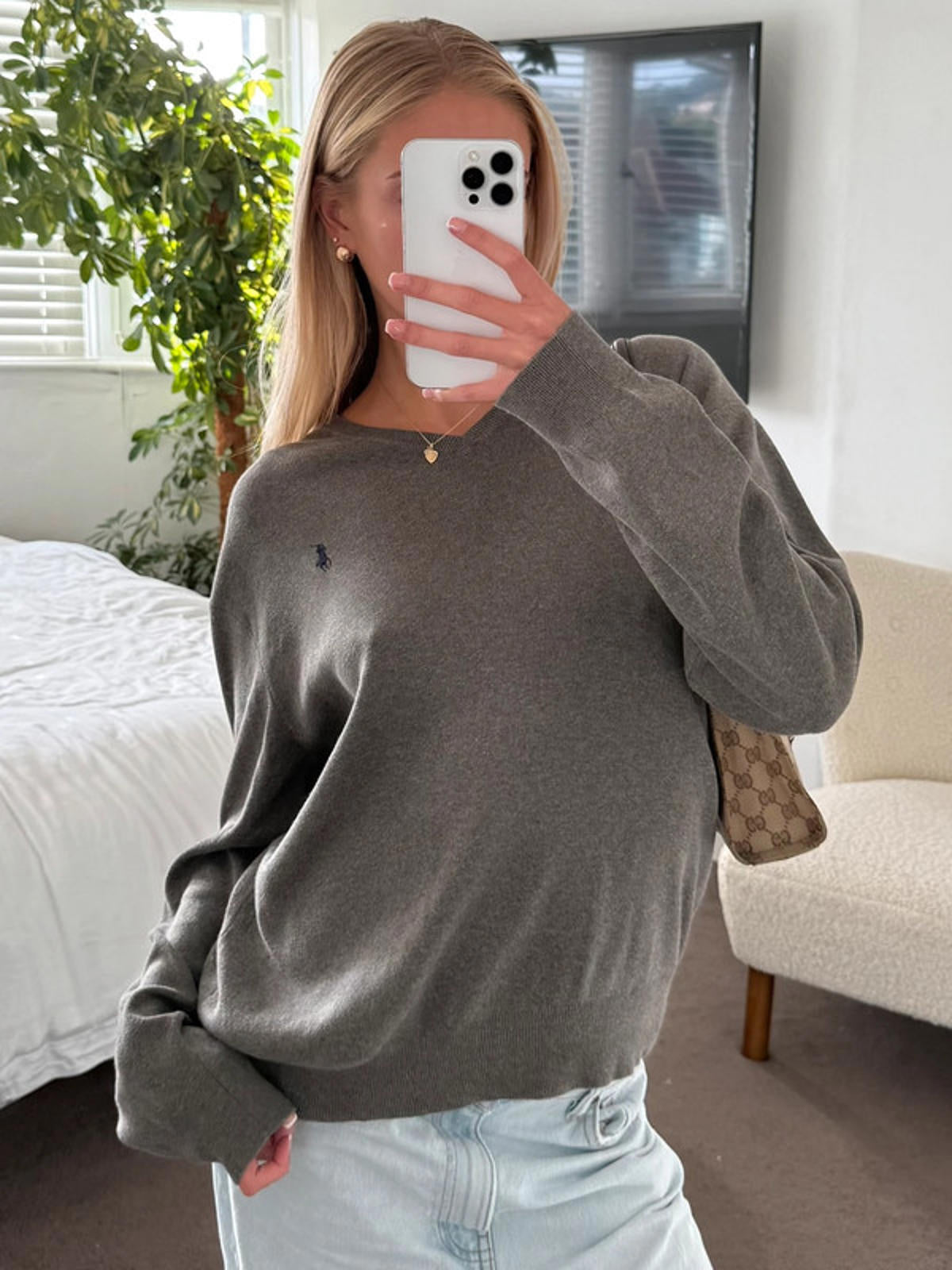 Ralph Lauren V-Neck Knit Jumper