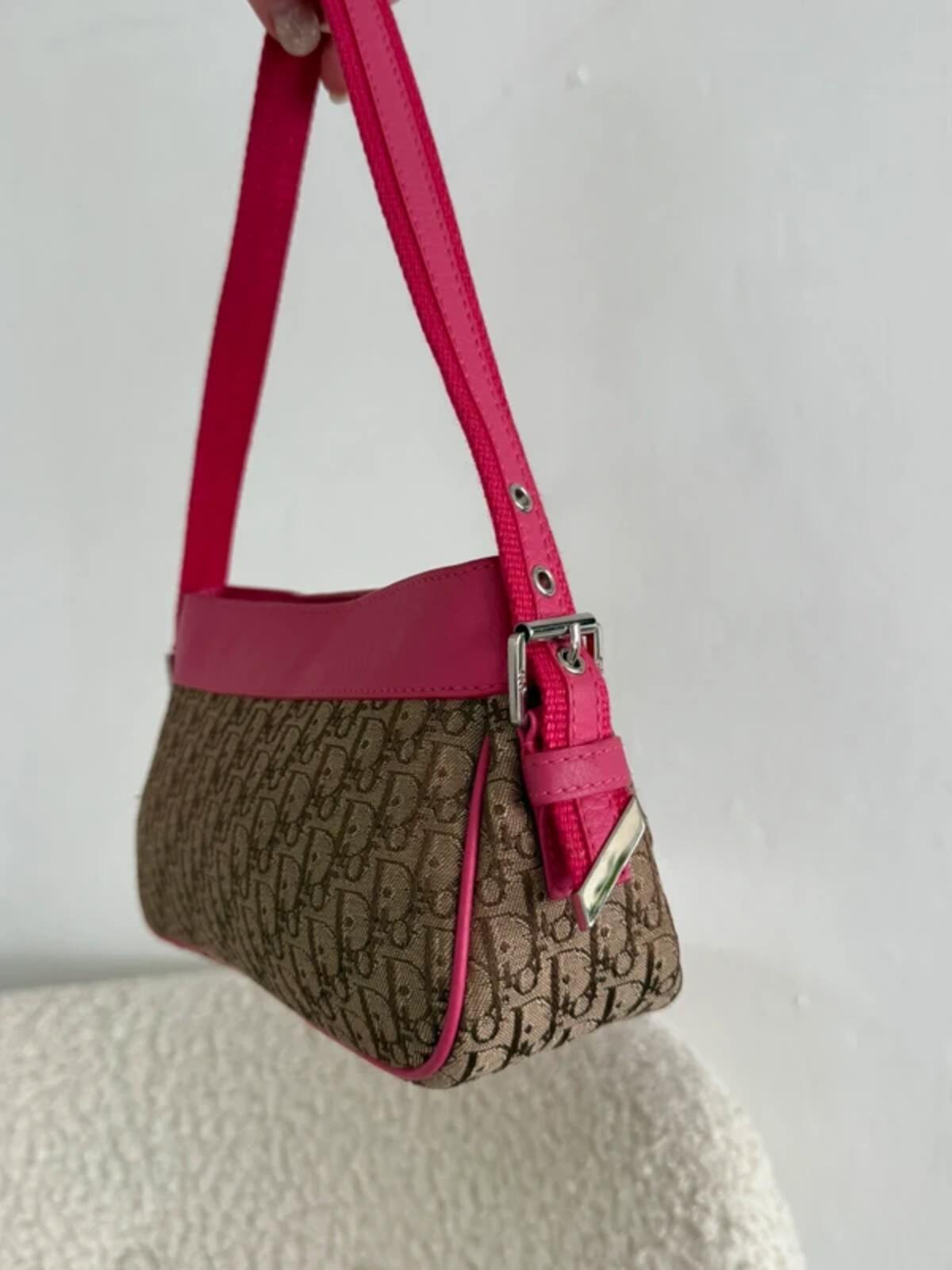 Christian Dior Oblique Pink Pochette