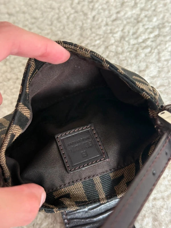 Fendi Zucca Mini Croissant Bag
