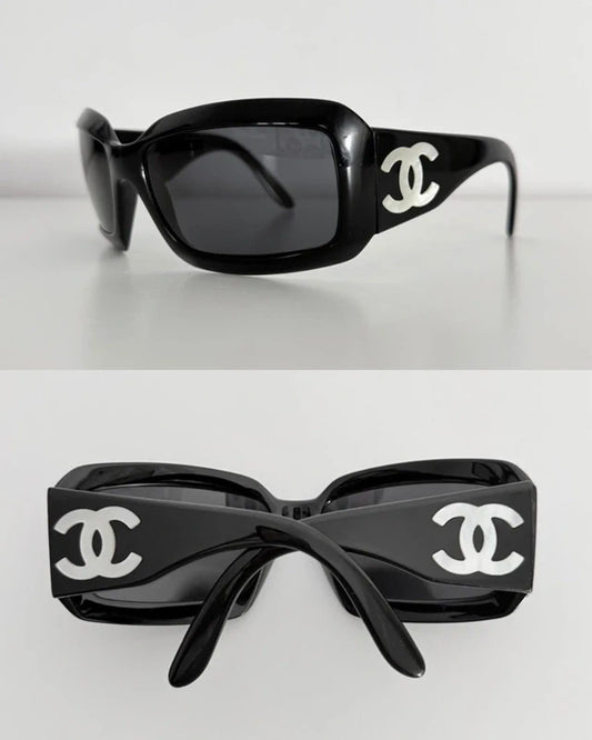 Chanel mother of pearl sunglasses