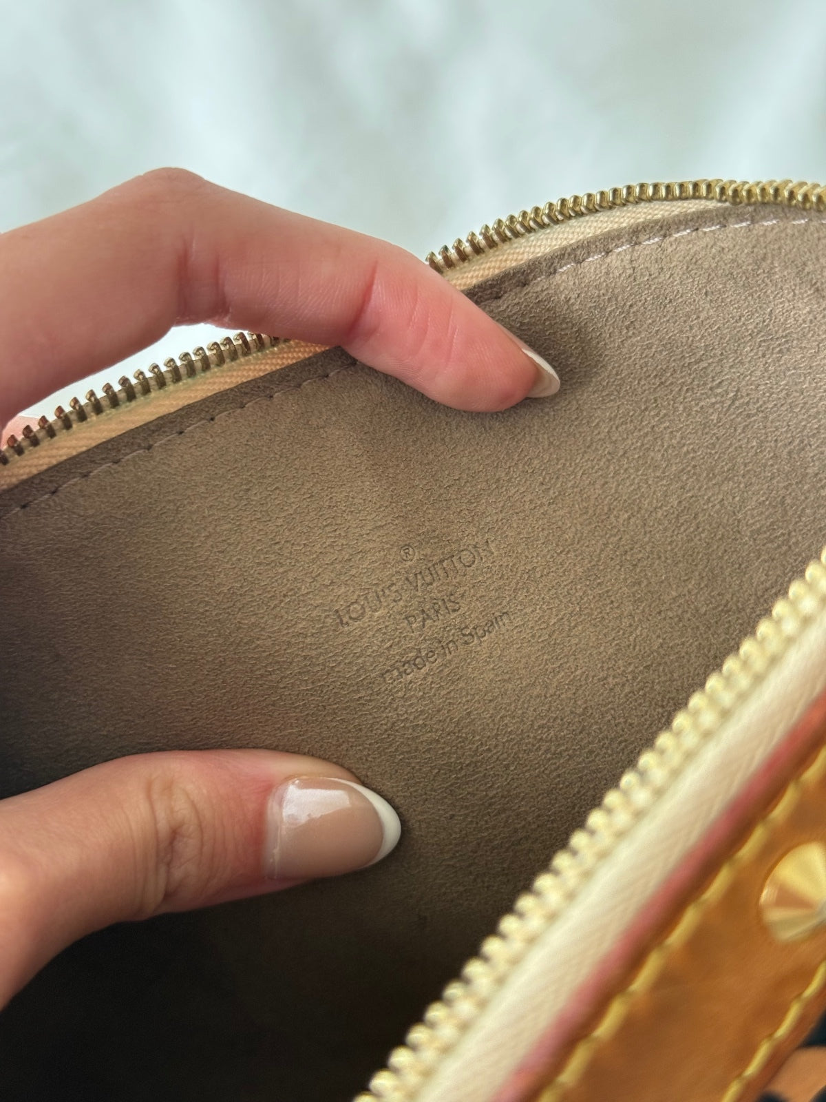 Louis Vuitton x Takashi Murakami Black Monogram Multicolore Pochette Bag