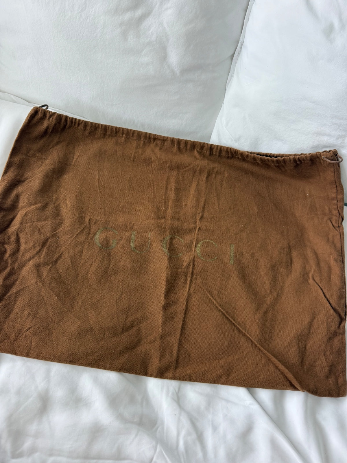 Gucci Black GG Monogram Charm Tote Bag