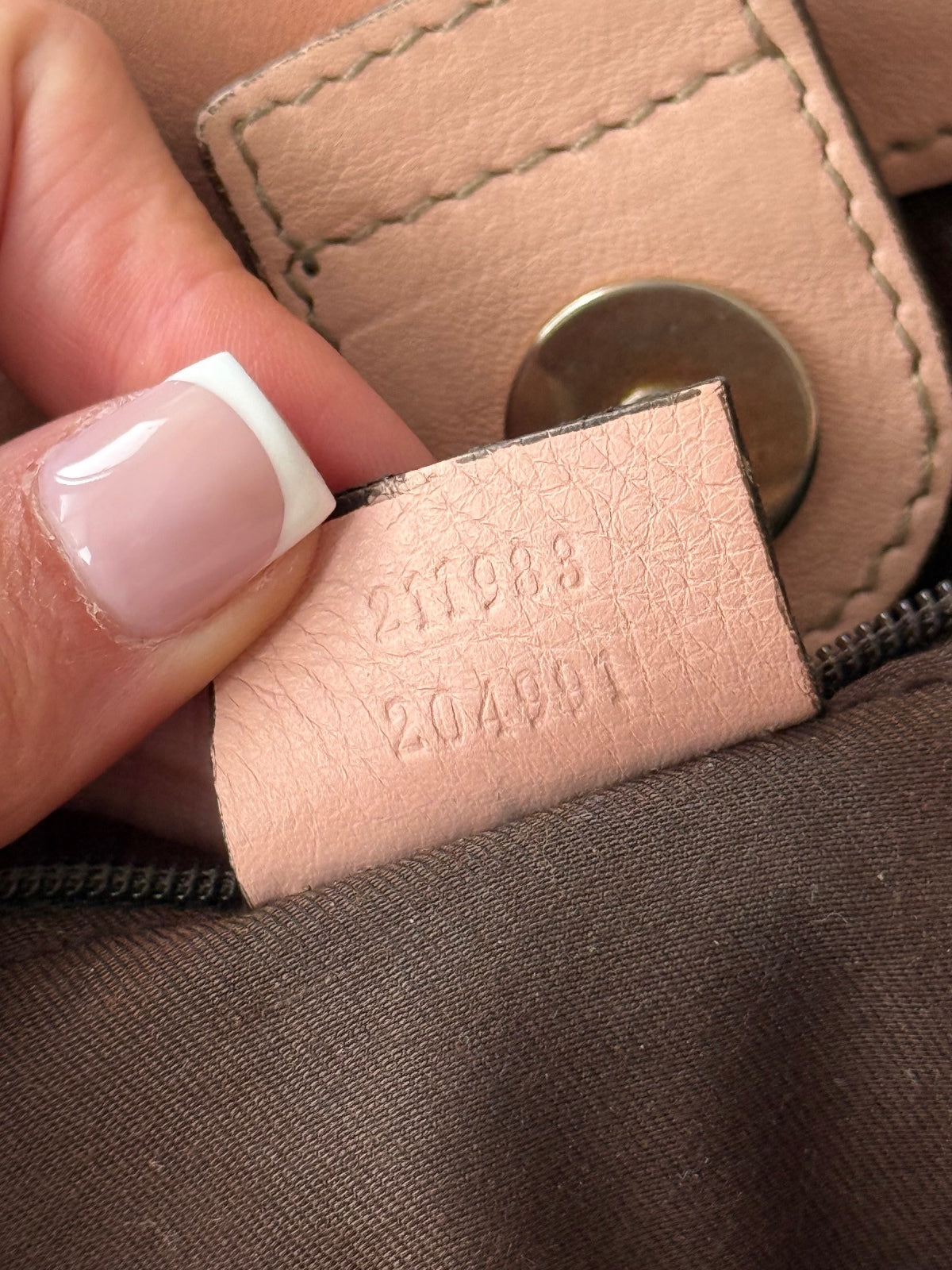 Gucci Pink GG Monogram D-Ring Bucket Bag