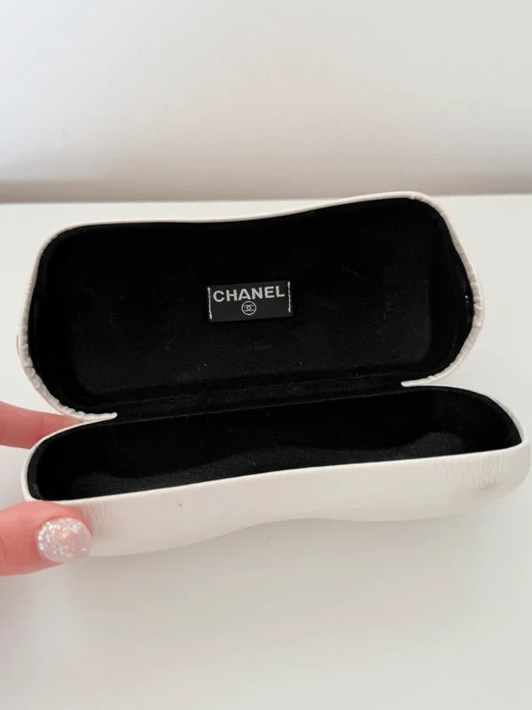 Chanel black oversized sunglasses