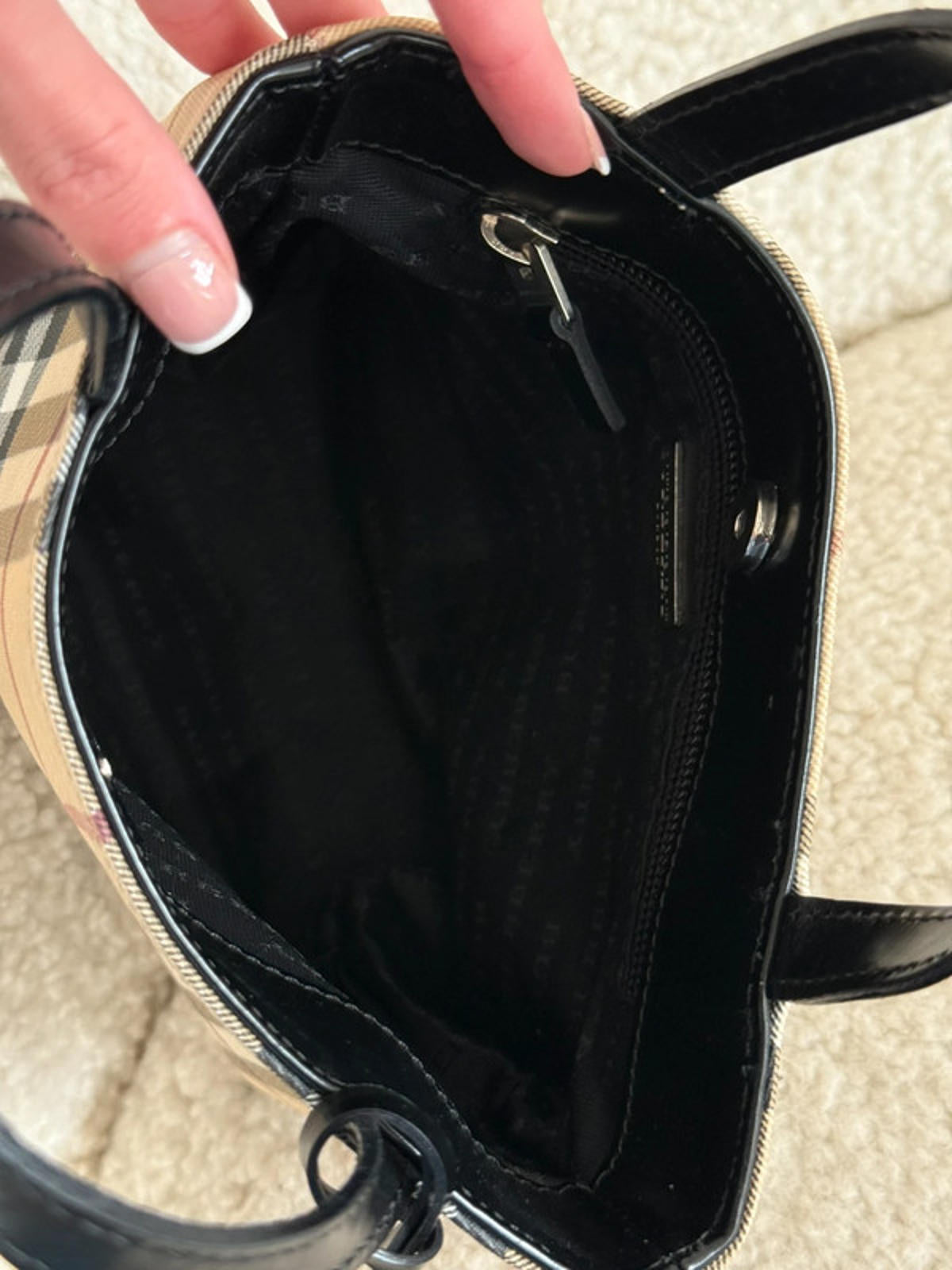 Burberry Nova Check Mini Tote